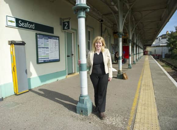 Maria Caulfield has responded to news of rail fare increases SUS-160512-082557001