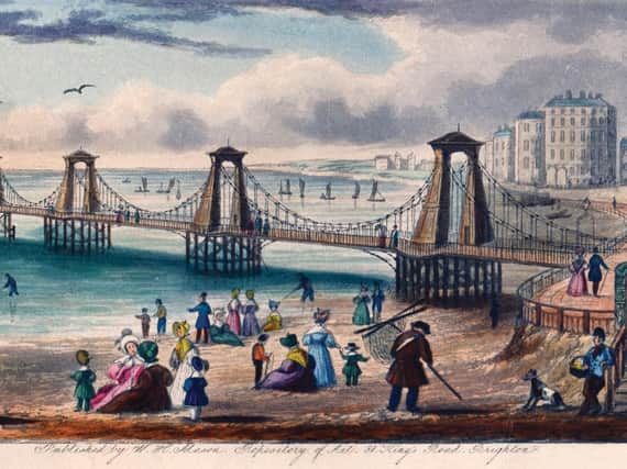 Secret Brighton: The Chain Pier (Courtesy of Brighton Print Collectors)