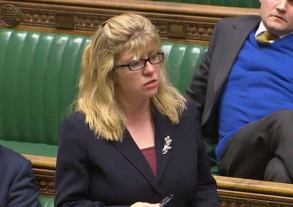 Lewes MP Maria Caulfield said the Government needed to do more to solve problems on the Southern network (photo from Parliament.tv). SUS-160512-163833001