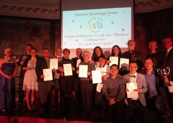 The winners of this year's Brighton and Hove Arts Council Drama Awards