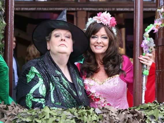 Anne (left) and co-star Vicki Michelle