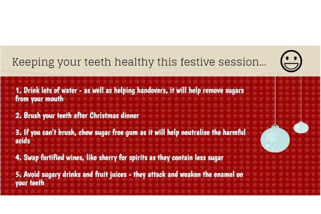 Mydentist released its top tips for taking care of teeth during Christmas. Picture: mydentist