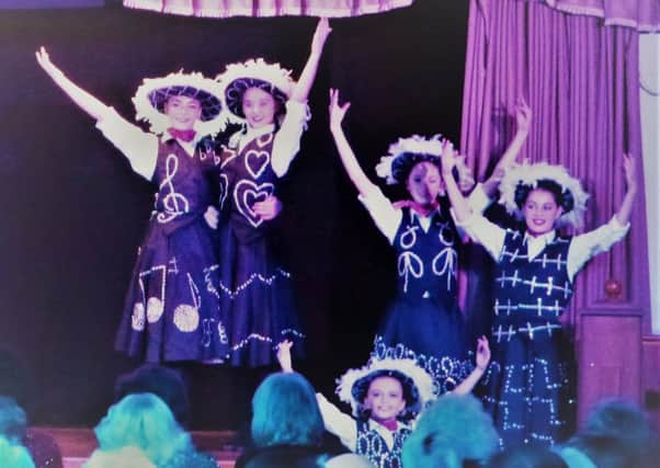 The Arabesque School of Performing Arts in Chichester began the show