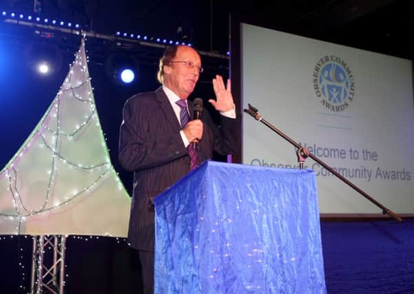 It was another brilliant Observer Community Awards night hosted by Fred Dinenage