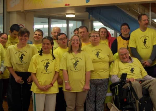 Members at the swimming club in Haywards Heath have a range of special needs and physical disabilities