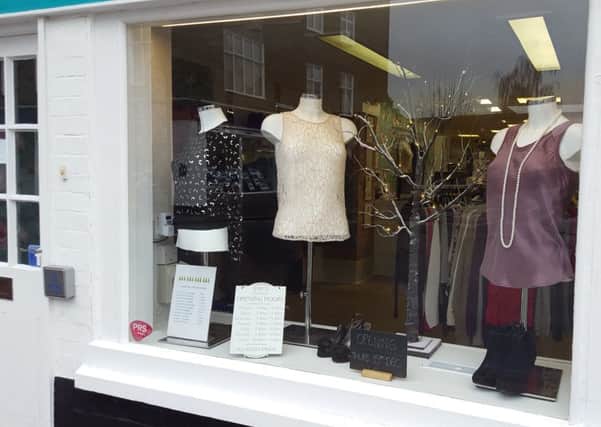 Inside the new Chichester charity shop, complementing the work of the shop in Bognor Regis