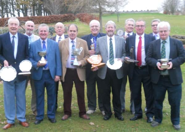 Some of the prizewinners at Cowdray Park