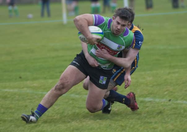 Nathan Archer on the charge for Bognor in the win over Teddington / Picture by Tommy McMillan