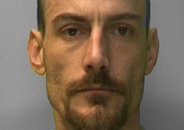 Leigh Peters was jailed for 13 years after pleading guilty to attacking a man with a machete. Photo courtesy of Sussex Police SUS-161215-131543001