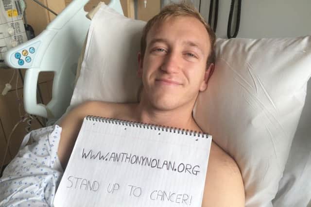George Arthur Bowman was in hospital for two nights when he made his bone marrow donation