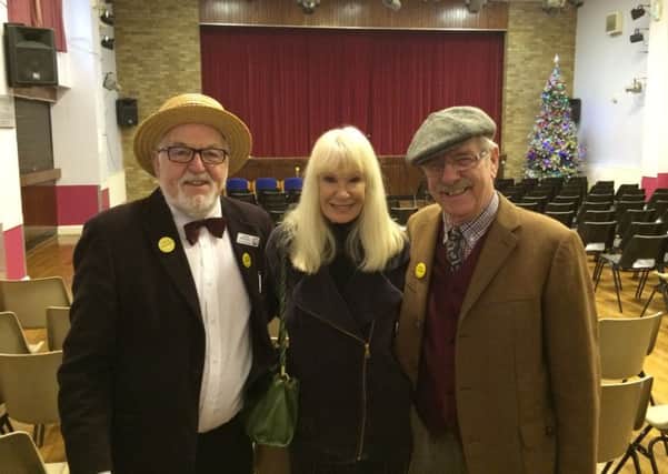 Councillors with Carol Cleveland