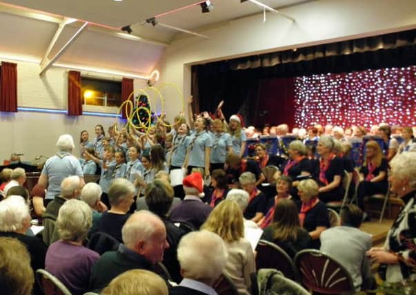 Rustington Parish Council once again hosted a feast of festive music and frivolity at its annual Community Carol Concert, on December 17