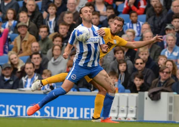 Glenn Murray struck his 14th goal of the season at Birmingham City on Saturday. Picture: Phil Westlake (PW Sporting Photography)