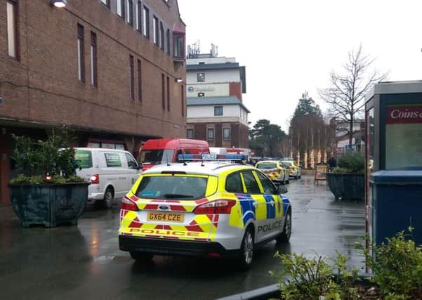Police called to Horsham town centre