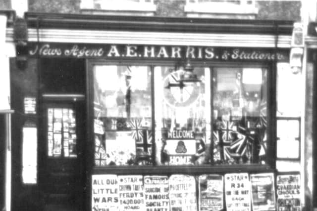 A.E. Harris newsagent and stationers