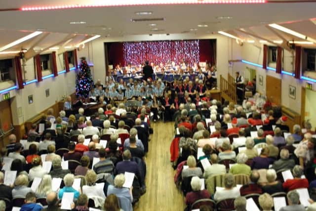As usual, it was a full house in the Village Memorial Hall at The Woodlands Centre
