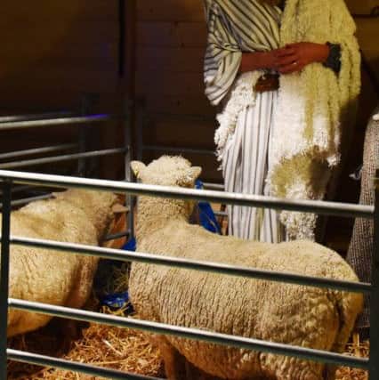 Findon hosted its first ever live nativity procession on Friday, December 16