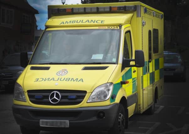 An air ambulance was called to the man in Horsted Keynes yesterday morning (January 8)