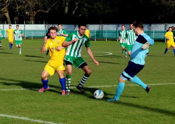 Action between Chichester City and Pagham / Picture by Roger Smith
