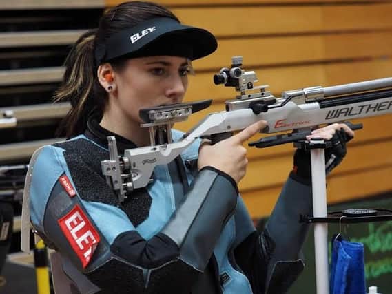 Goring rifle shooter Katie Gleeson is targeting a spot at the Tokyo 2020 Olympics