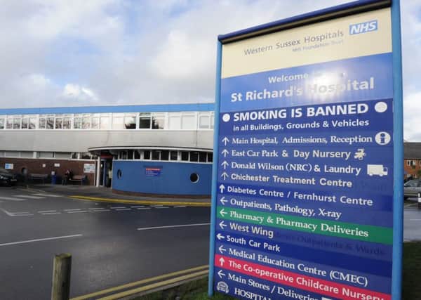 People have again been asked to only come to St Richard's if they require urgent care