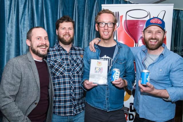 Brighton Bier at the Brighton & Hove Food and Drink Festival Awards 2016 (Photograph: Julia Claxton)