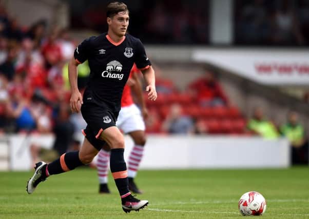 Everton midfielder Conor Grant has moved to Doncaster on loan