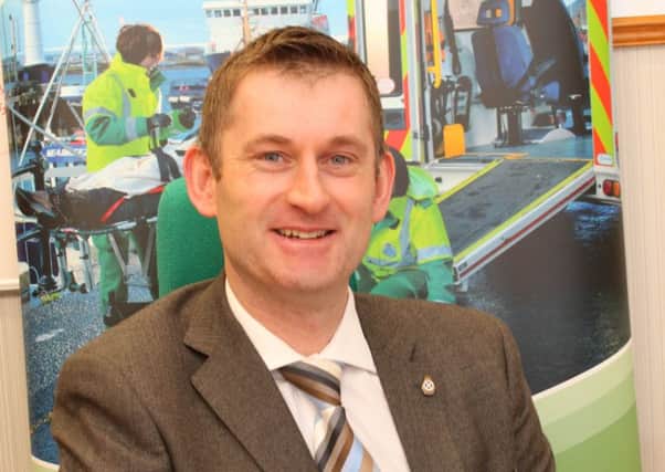 Daren Mochrie, new chief executive of South East Coast Ambulance Service NHS Foundation Trust