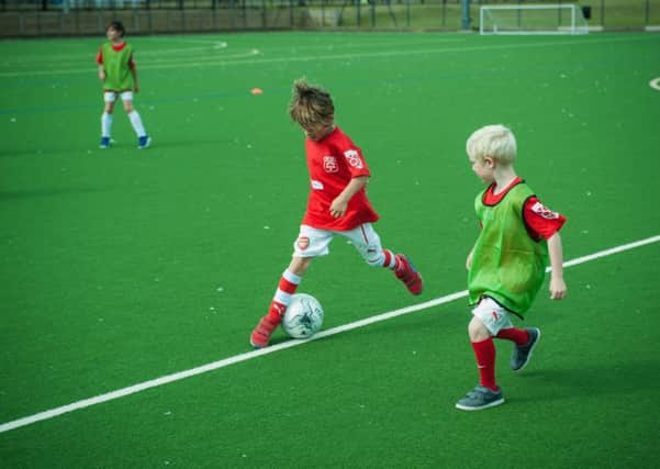 A soccer school was one of the sports summer holiday activities to be funded by a SPACE Grant last year