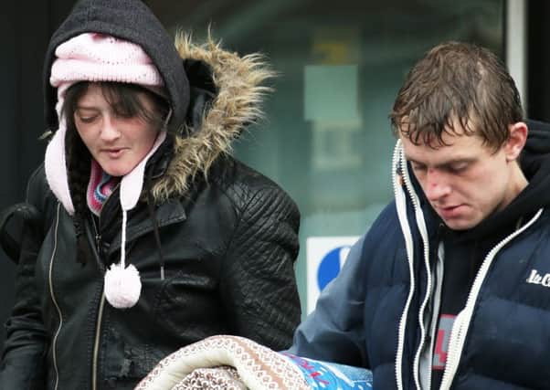 Laura Tyler, 31, and Grant Fraser, 27, from Littlehampton. Picture: Eddie Mitchell