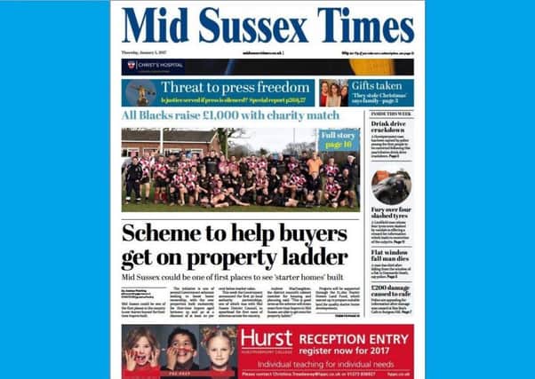 In today's Mid Sussex Times