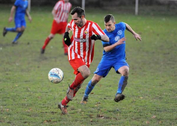 Craig Knowles rounded off the scoring as Steyning sealed a victory at Seaford Town on Saturday. Picture: Steve Robards SR1635190