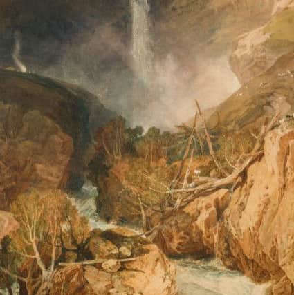 The Great Falls of the Reichenbach by JMW Turner, 1804