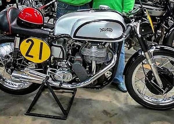 A similar Manx Norton to the one that was stolen in Hastings. Photo courtesy of Sussex Police SUS-170601-104125001