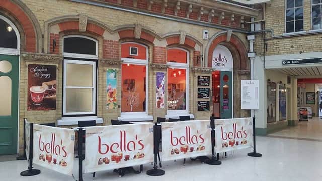 Bella's Secret at Eastbourne Railway Station SUS-170601-115439001
