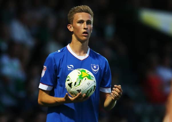 Pompey youngster Adam May Picture: Joe Pepler