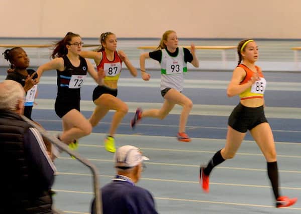 Fleur Hollyer (No 93) in action at Lee Valley / Picture by Lee Hollyer