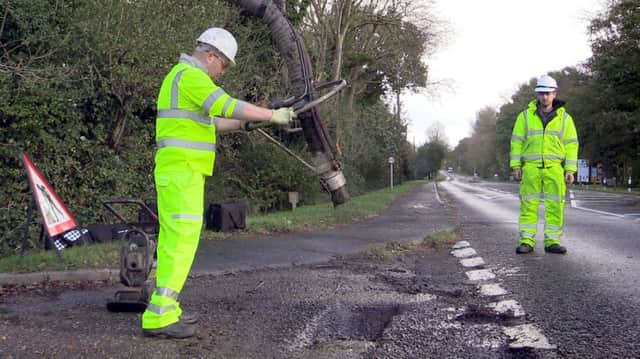 A new technique is being employed to fix potholes