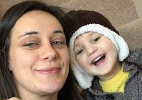 Natasha went through every parents' worst nightmare when she found out her son had cancer. Picture: CLIC Sargent