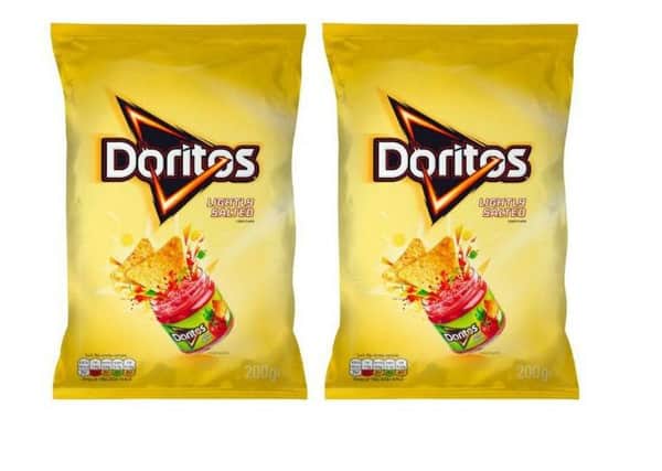 Health risk forces Doritos to recall crisps