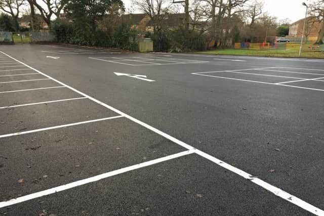 An extra 54 spaces have been added to the car park. Picture: Mid Sussex District Council