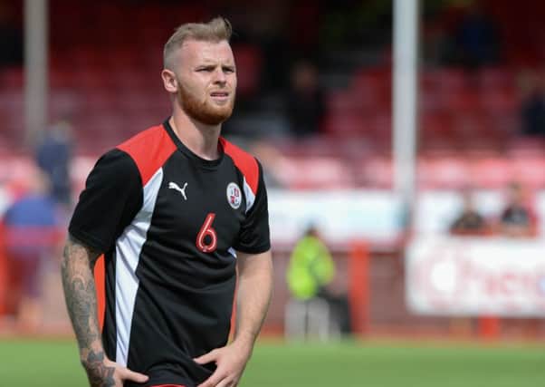 Mark Connolly. Crawley v Barnet. Picture by Phil Westlake SUS-160823-072514001