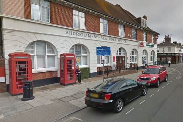 Shoreham Post Office, in Brunswick Road, Shoreham. Picture: Google Street View