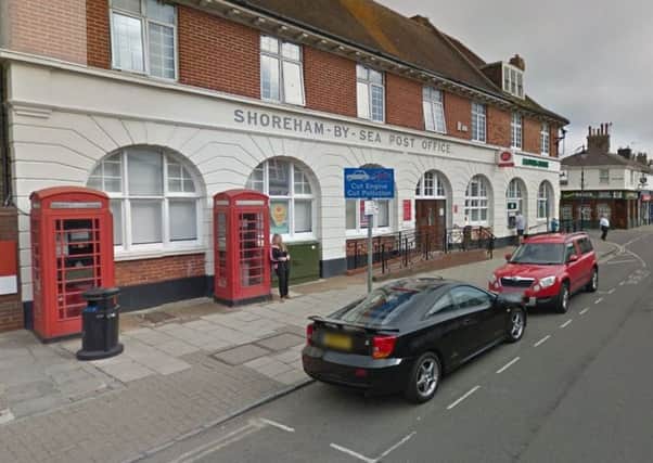 Shoreham Post Office, in Brunswick Road, Shoreham. Picture: Google Street View