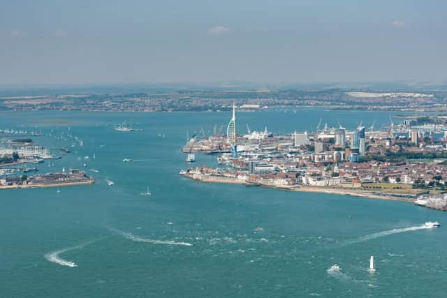 The Spinnaker Tower, pictured centre, in Portsmouth Harbour. Picture:


Shaun Roster Photography 
www.shaunroster.com