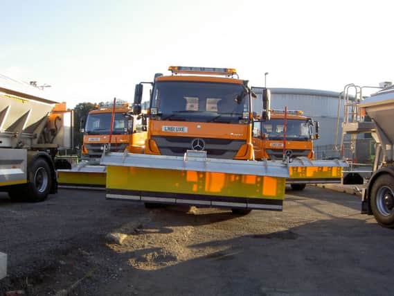 Brighton and Hove City Council's gritters SUS-171201-134116001