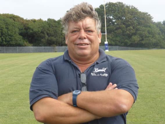 Hastings & Bexhill Rugby Club head coach Chris Brooks.
