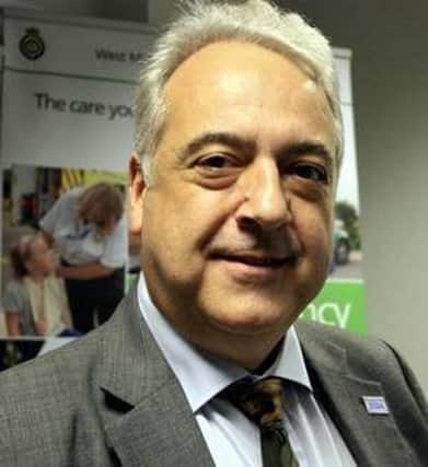 Andy Carson is the new interim Medical Director of SECAmb SUS-170113-135550001