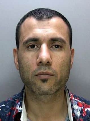 Jamshid Piruz, 34, unemployed and of no fixed address. Picture: Sussex Police