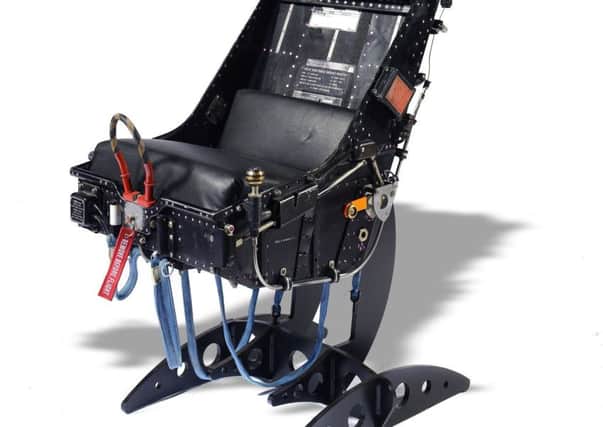 Ejector seat from a 1978 French jet SUS-170116-102549001